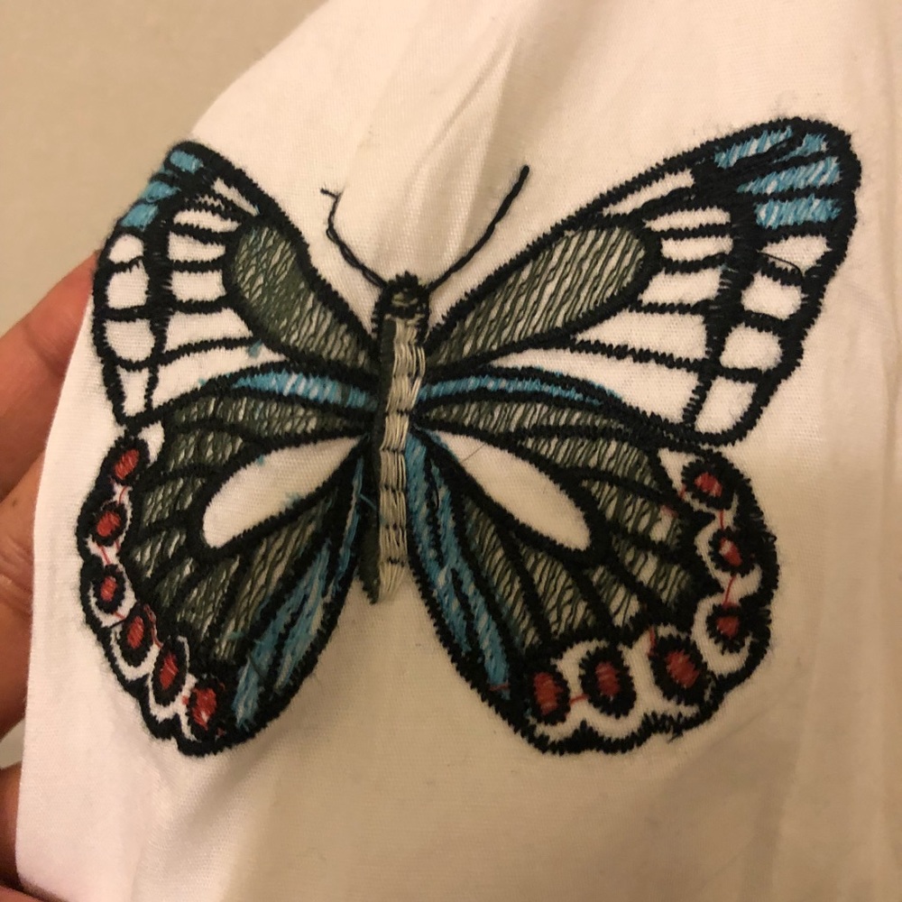 Embroidered Button Down - Picture 2 of 7